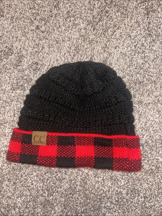 C.C Accessories - C.C Women’s Beanie- Buffalo Plaid
